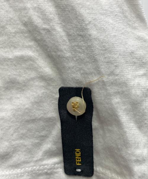 FENDI（フェンディ）FENDI (フェンディ) Tシャツ ホワイト サイズ:50の古着・服飾アイテム