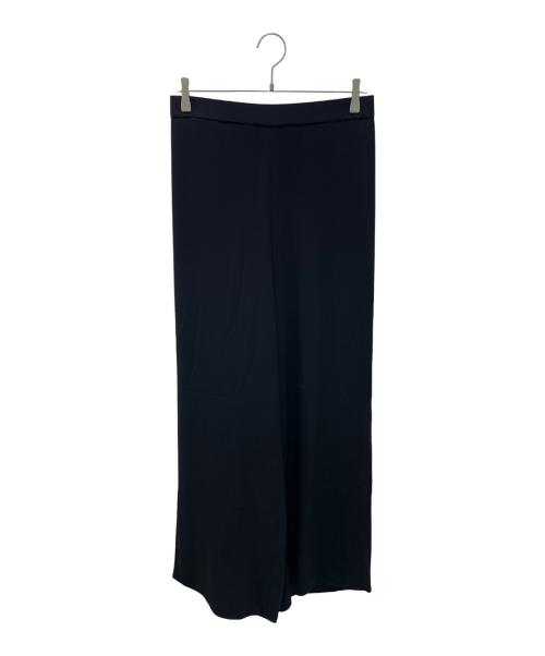 theory luxe（セオリーリュクス）theory luxe (セオリーリュクス) バックサテンワイドパンツ ブラック サイズ:44 未使用品の古着・服飾アイテム