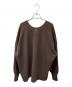 MUSE de Deuxieme Classe (ミューズ ドゥーズィエム クラス) OLBIAVネックプルオーバー ブラウン サイズ:FREE：15000円
