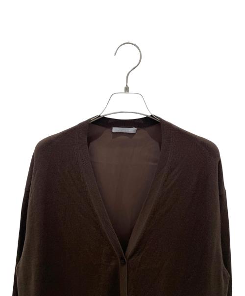theory luxe（セオリーリュクス）theory luxe (セオリーリュクス) 切替カーディガン ブラウン サイズ:40の古着・服飾アイテム