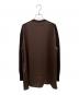 theory luxe (セオリーリュクス) 切替カーディガン ブラウン サイズ:40：15000円