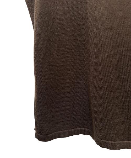 theory luxe（セオリーリュクス）theory luxe (セオリーリュクス) ノースリーブニット ブラウン サイズ:40の古着・服飾アイテム