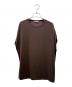 theory luxe（セオリーリュクス）の古着「ノースリーブニット」｜ブラウン