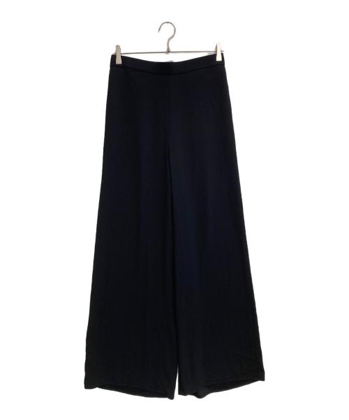 theory luxe（セオリーリュクス）theory luxe (セオリーリュクス) バックサテンワイドパンツ ブラック サイズ:SIZE 42の古着・服飾アイテム