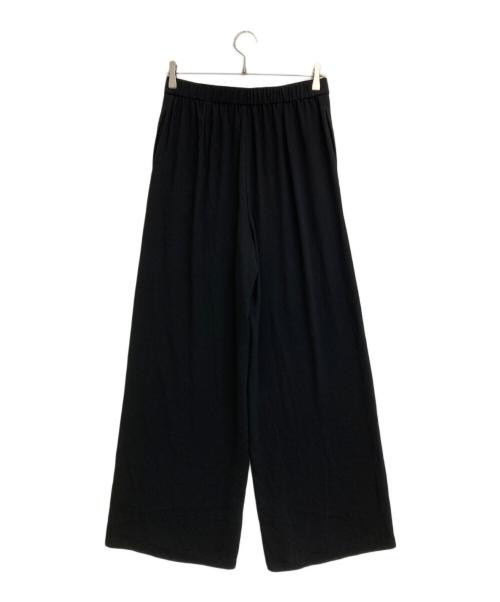 theory luxe（セオリーリュクス）theory luxe (セオリーリュクス) バックサテンワイドパンツ ブラック サイズ:SIZE 42の古着・服飾アイテム