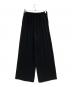 theory luxe (セオリーリュクス) バックサテンワイドパンツ ブラック サイズ:SIZE 42：12000円