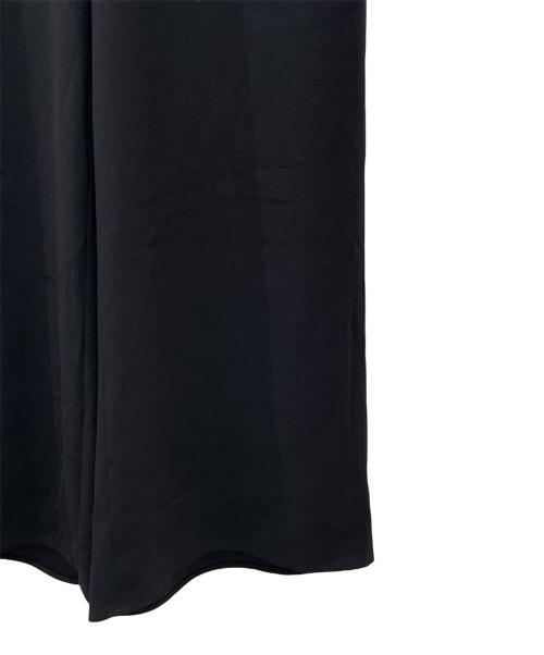 theory luxe（セオリーリュクス）theory luxe (セオリーリュクス) バックサテンワイドパンツ ブラック サイズ:42の古着・服飾アイテム