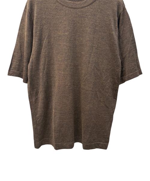 MUSE de Deuxieme Classe（ミューズ ドゥーズィエム クラス）MUSE de Deuxieme Classe (ミューズ ドゥーズィエム クラス) URBAN クルーネック Tシャツ ブラウン サイズ:FREEの古着・服飾アイテム
