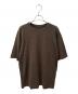 MUSE de Deuxieme Classe（ミューズ ドゥーズィエム クラス）の古着「URBAN クルーネック Tシャツ」｜ブラウン