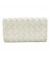 BOTTEGA VENETA (ボッテガベネタ) ロングウォレット ホワイト：27000円