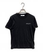 JIMMY CHOOジミーチュウ）の古着「プリントTシャツ」｜ブラック