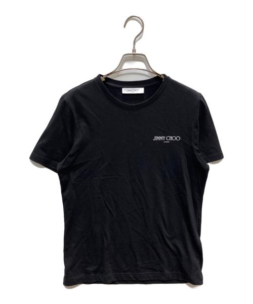 JIMMY CHOO（ジミーチュウ）JIMMY CHOO (ジミーチュウ) プリントTシャツ ブラック サイズ:Sの古着・服飾アイテム