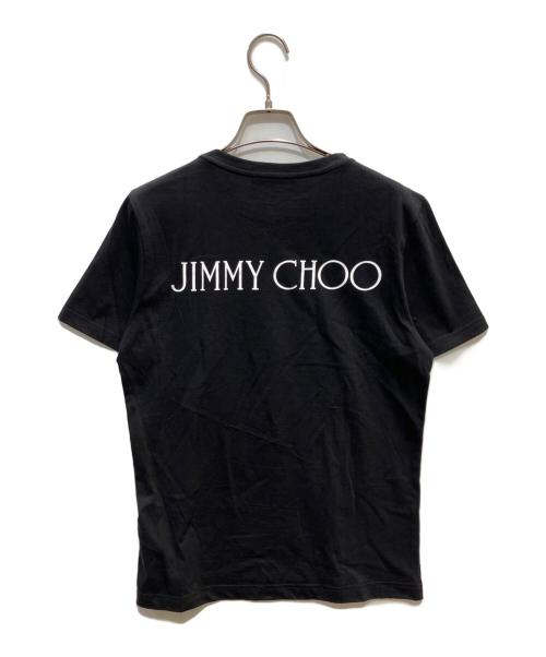 JIMMY CHOO（ジミーチュウ）JIMMY CHOO (ジミーチュウ) プリントTシャツ ブラック サイズ:Sの古着・服飾アイテム