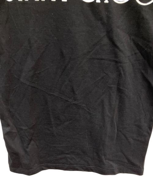 JIMMY CHOO（ジミーチュウ）JIMMY CHOO (ジミーチュウ) プリントTシャツ ブラック サイズ:Sの古着・服飾アイテム