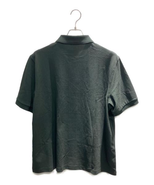 FRED PERRY（フレッドペリー）FRED PERRY (フレッドペリー) CHENILLE TAPE BUTTON THRU POLO グリーン サイズ:Lの古着・服飾アイテム