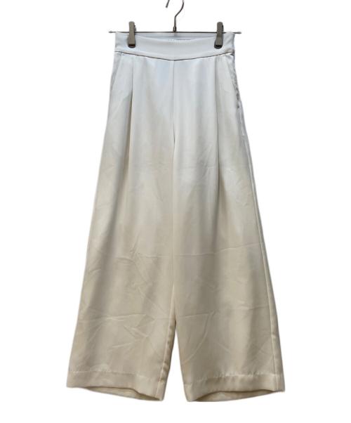 SOEJU（ソージュ）SOEJU (ソージュ) ワイドパンツ ホワイト サイズ:XSの古着・服飾アイテム