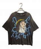 SAINT MICHAELセントマイケル）の古着「SS TEE / MARIA」｜ブラック