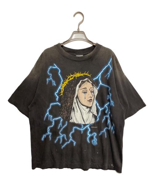 SAINT MICHAEL（セントマイケル）SAINT MICHAEL (セントマイケル) SS TEE / MARIA ブラック サイズ:XLの古着・服飾アイテム