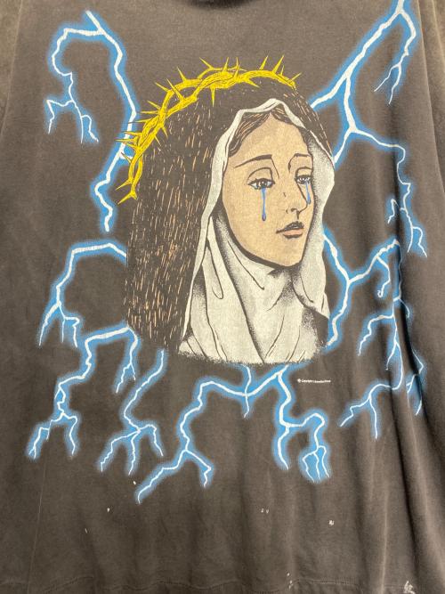 SAINT MICHAEL（セントマイケル）SAINT MICHAEL (セントマイケル) SS TEE / MARIA ブラック サイズ:XLの古着・服飾アイテム
