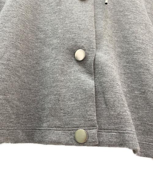 theory（セオリー）theory (セオリー) Knit Double Hood Jacket グレー サイズ:Sの古着・服飾アイテム
