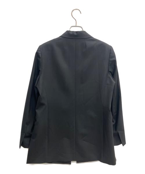 theory（セオリー）theory (セオリー) ストレッチウールスリットジャケット ブラック サイズ:2 未使用品の古着・服飾アイテム