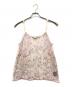 ODAKHA（オダカ）の古着「sugar print knit camisole」｜ピンク