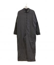 CITYSHOP（シティショップ）の古着「SHIRT ジャンプスーツ」｜ブラック