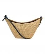INES BRESSANDイネスブレッサンド）の古着「Croissant Medium Shoulder Bag」｜ベージュ