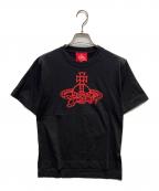 Vivienne Westwood RED LABELヴィヴィアンウエストウッドレッドレーベル）の古着「プリントTシャツ」｜ブラック