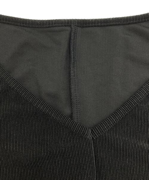 yohji yamamoto+noir（ヨウジヤマモトプリュスノアール）yohji yamamoto+Noir (ヨウジヤマモトプリュスノアール) ノースリーブワンピース ブラック サイズ:2の古着・服飾アイテム