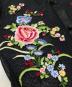 中古・古着 VIVIENNE TAM (ヴィヴィアンタム) パワーネット刺繍シャツ ブラック：10000円