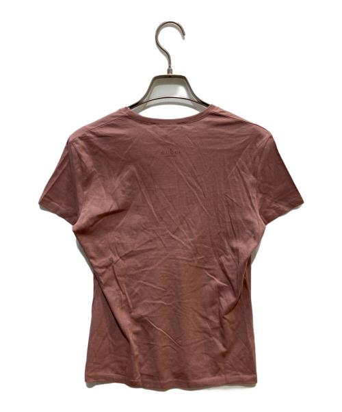 GUCCI（グッチ）GUCCI (グッチ) VネックTシャツ ピンク サイズ:XS 未使用品の古着・服飾アイテム