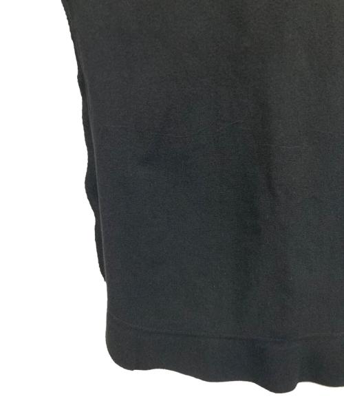 ISSEY MIYAKE（イッセイミヤケ）ISSEY MIYAKE (イッセイミヤケ) ノースリーブニット ブラック サイズ:2の古着・服飾アイテム