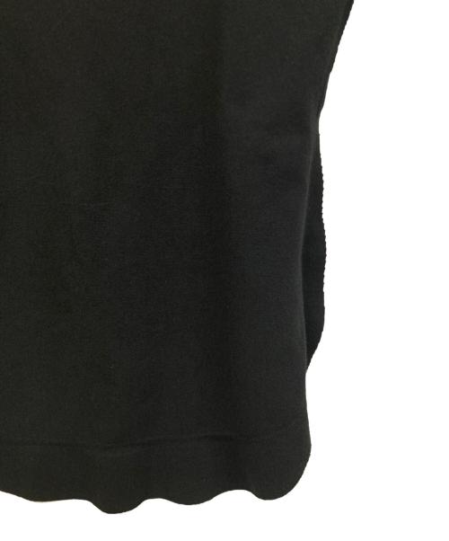 ISSEY MIYAKE（イッセイミヤケ）ISSEY MIYAKE (イッセイミヤケ) ノースリーブニット ブラック サイズ:2の古着・服飾アイテム