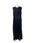 MUSE de Deuxieme Classe (ミューズ ドゥーズィエム クラス) LINEN LONG ギャザーワンピース/マキシノースリーブワンピース ブラック サイズ:-：15000円