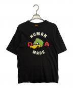 HUMAN MADEヒューマンメイド）の古着「DUCK TEE」｜ブラック