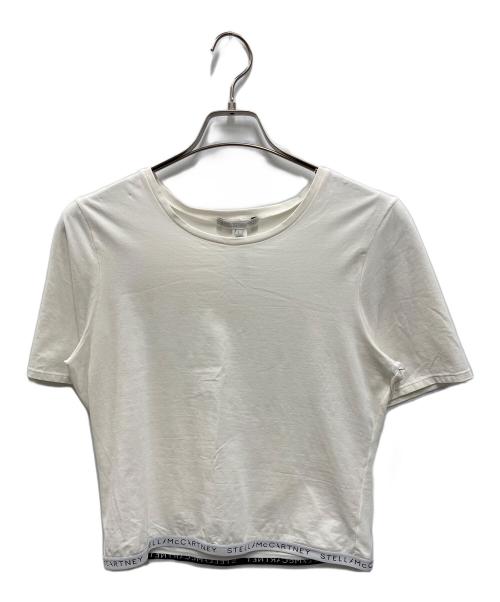 STELLA McCARTNEY（ステラマッカートニー）STELLA McCARTNEY (ステラマッカートニー) ロゴテープ Tシャツ ホワイト サイズ:Lの古着・服飾アイテム