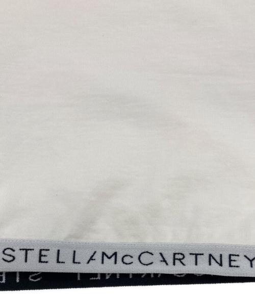 STELLA McCARTNEY（ステラマッカートニー）STELLA McCARTNEY (ステラマッカートニー) ロゴテープ Tシャツ ホワイト サイズ:Lの古着・服飾アイテム