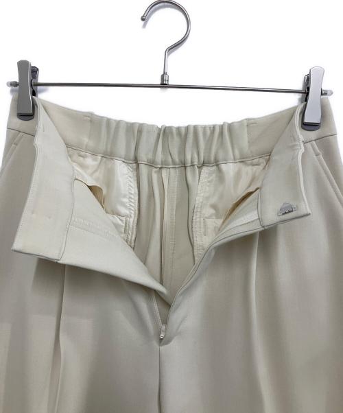 SOEJU（ソージュ）SOEJU (ソージュ) ウールライクワイドパンツ ベージュ サイズ:L 未使用品の古着・服飾アイテム