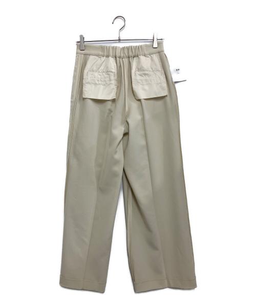 SOEJU（ソージュ）SOEJU (ソージュ) ウールライクワイドパンツ ベージュ サイズ:L 未使用品の古着・服飾アイテム
