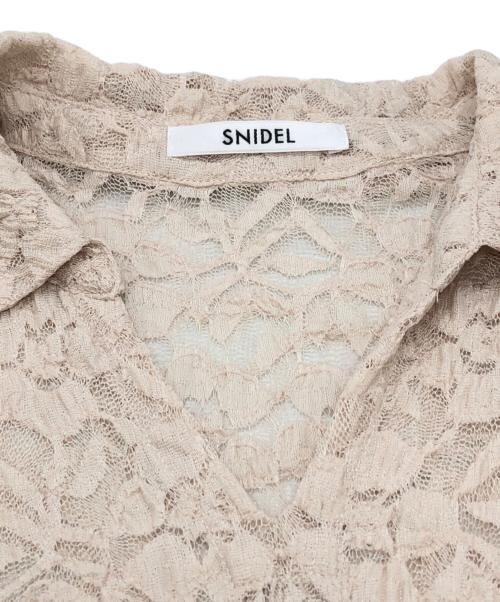 Snidel（スナイデル）Snidel (スナイデル) カットレースワンピース アイボリー サイズ:SIZE 0の古着・服飾アイテム