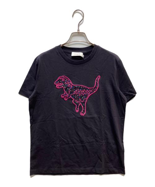 COACH（コーチ）COACH (コーチ) rexy dot Tshirt ブラック サイズ:Mの古着・服飾アイテム