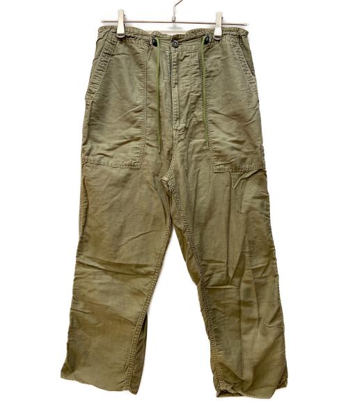 Needles（ニードルズ）Needles (ニードルズ) ベイカーパンツ オリーブ サイズ:XSの古着・服飾アイテム