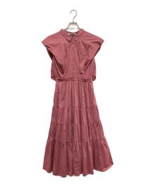 HER LIP TO（ハーリップトゥ）の古着「La Bella Shirt Dress」｜ピンク