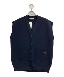 Venit×Noble（ヴェニット×ノーブル）の古着「26SS ニットベスト」｜ネイビー