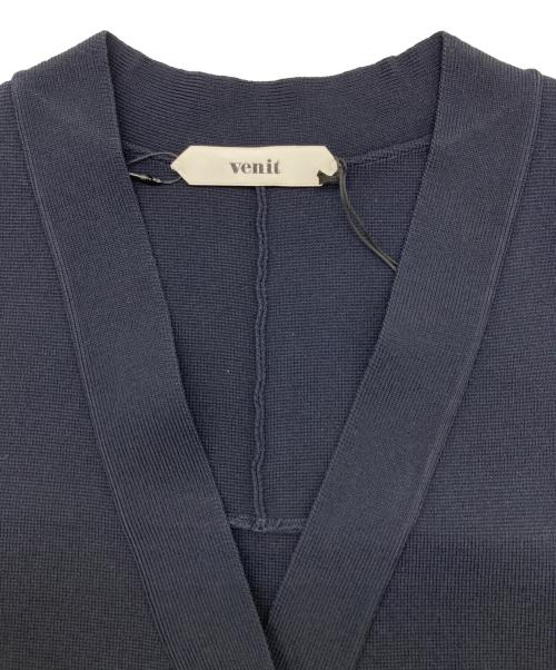 Venit（ヴェニット）Venit (ヴェニット) Noble (ノーブル) 26SS ニットベスト ネイビー サイズ:M 未使用品の古着・服飾アイテム