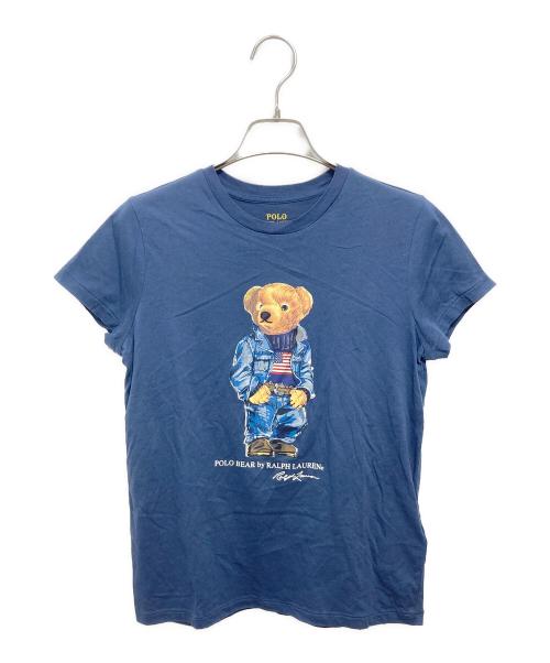 POLO RALPH LAUREN（ポロ・ラルフローレン）POLO RALPH LAUREN (ポロ・ラルフローレン) ポロベアープリントTシャツ ブラック サイズ:XSの古着・服飾アイテム
