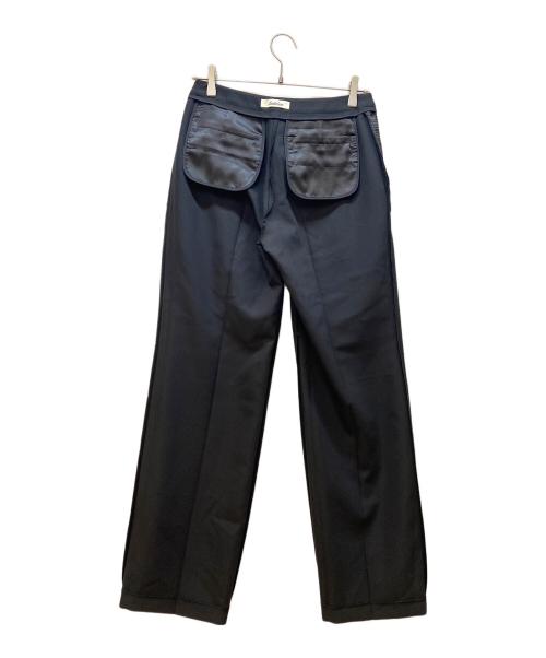 Harliehan（ハリーハン）Harliehan (ハリーハン) タックパンツ ブラック サイズ:Sの古着・服飾アイテム