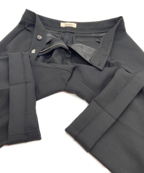 Harliehan（ハリーハン）Harliehan (ハリーハン) タックパンツ ブラック サイズ:Sの古着・服飾アイテム