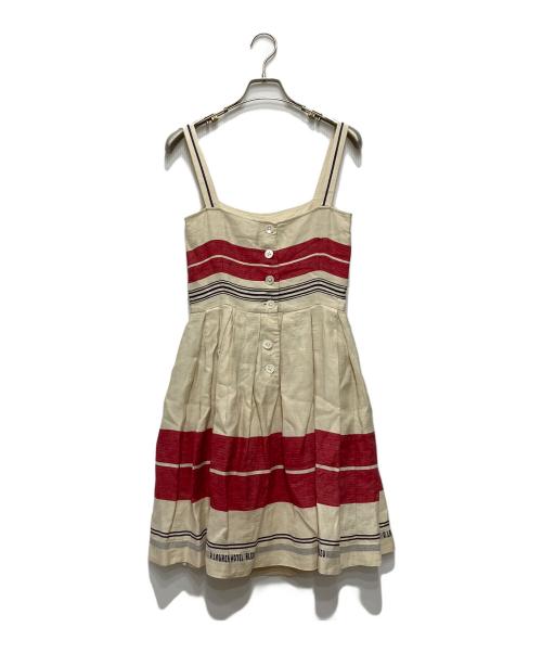 RALPH LAUREN（ラルフローレン）RALPH LAUREN (ラルフローレン) リネンワンピース アイボリー サイズ:165の古着・服飾アイテム